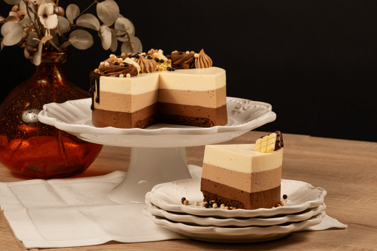 Tort Trilogie de ciocolată